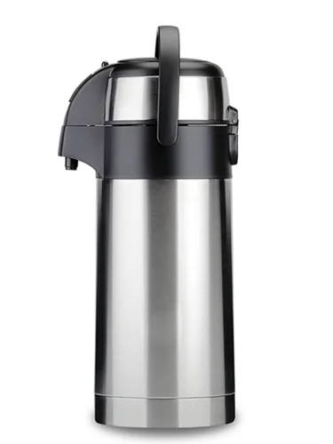 Термос Питьевой с Пневмонасосом 3000 мл 501-3000 Silver | Арктика