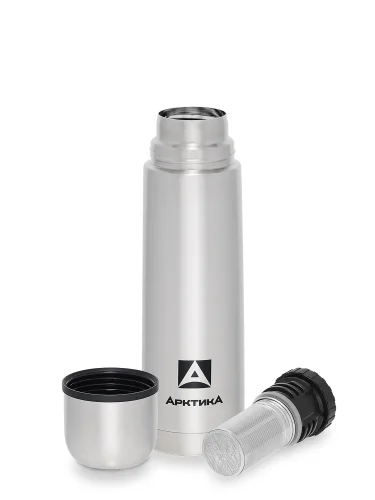 Термос Питьевой с ситечком 500 мл 101-500С Silver | Арктика