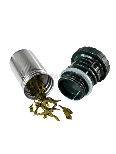 Термос Питьевой с ситечком 500 мл 106-500C Зеленый | Арктика