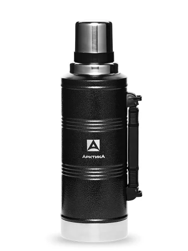 Термос Питьевой с узким горлом 2200 мл 106-2200Р Black | Арктика