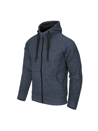 Толстовка Covert Tactical FullZip Melange Blue | Helikon-Tex