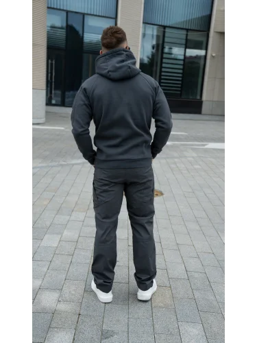 Толстовка Urban Tactical Hoodie Lite (Kangaroo) Grey | Helikon-Tex