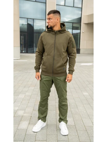 Толстовка Urban Tactical Lite FullZip Green | Helikon-Tex