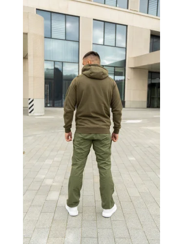 Толстовка Urban Tactical Lite FullZip Green | Helikon-Tex