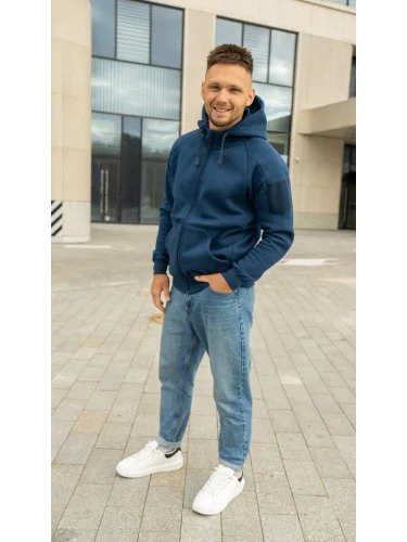 Толстовка Urban Tactical Lite FullZip Blue | Helikon-Tex