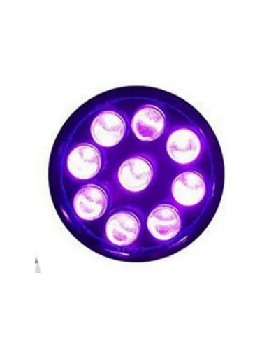 Ультрафиолетовый фонарь на 9 диодов