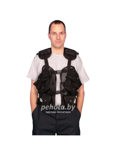 Жилет М16 тактический Black | Mil-tec