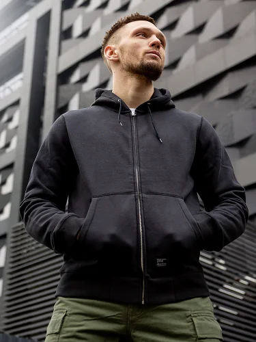 Худи Redstone 3013 Black | Vintage Industries