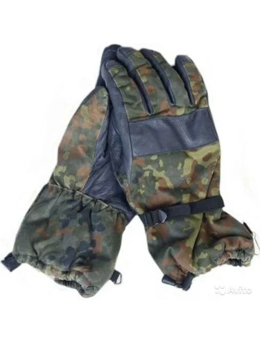 Зимние перчатки Бундесвер мембрана Flecktarn